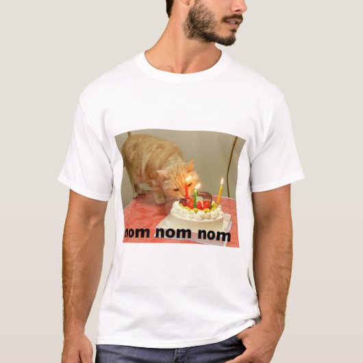 nooそれは私の誕生日です tシャツ (正面)