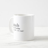 Noob コーヒーマグカップ (正面左)