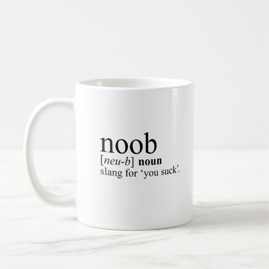 Noob コーヒーマグカップ (左)