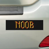 Noob バンパーステッカー (車上)