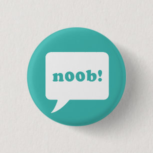 "noob!" ボタン 缶バッジ