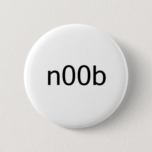 noob 缶バッジ (正面)