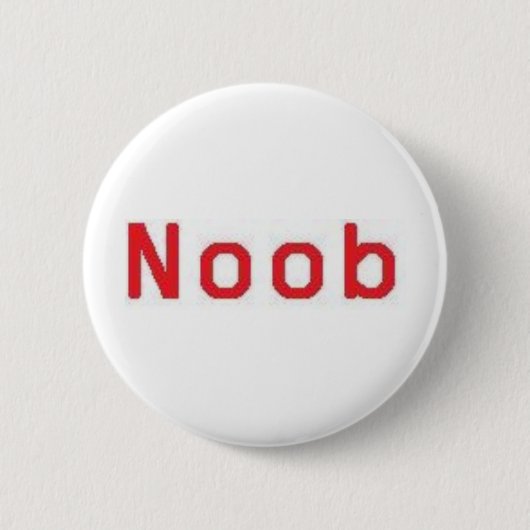 Noob 缶バッジ (正面)