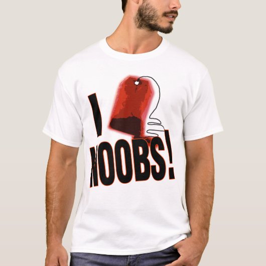 NoobsのTシャツ Tシャツ (正面)