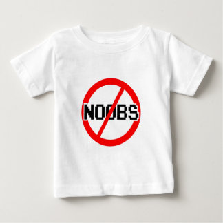 NOOBS無し-オタクかhacker/pc/code猿 ベビーTシャツ