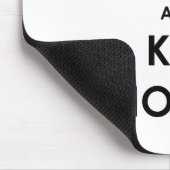 Noobs穏やか、殺害保って下さい マウスパッド (コーナー)