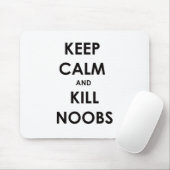 Noobs穏やか、殺害保って下さい マウスパッド (マウス)