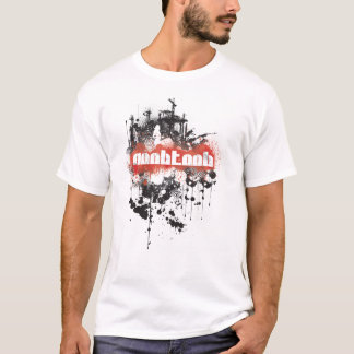 NooBTooBのグランジBRの白 Tシャツ