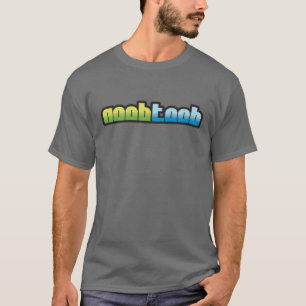Noobtoobのロゴの灰色 Tシャツ