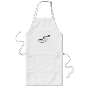 noodles and poodles apron ロングエプロン