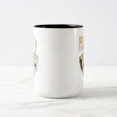 Noodsのかわいいのラーメンボールの味噌のヌードル・スープのギフトを送って下さい ツートーンマグカップ (中央)
