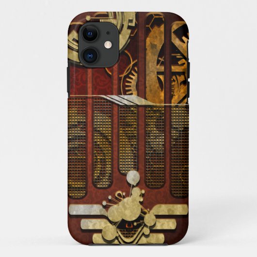 Noojo SteamPunkのパイロット Case-Mate iPhoneケース (裏面)
