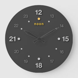 noon ラージ壁時計
