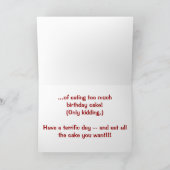 Noonanのバースデー・カード カード (内部)