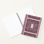 Nooracle Plum Intricate Growth Journal ノートブック (内部)