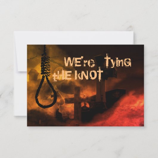 NooseとGravity結び目結婚だ セーブザデート (正面)