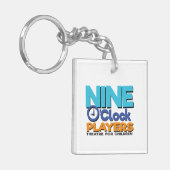 NOPカラーロゴキーチェーン キーホルダー (正面左)