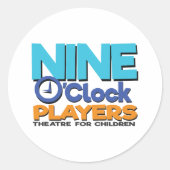 NOPカラーロゴスタンプ ラウンドシール (正面)