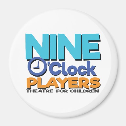 NOPカラーロゴマグネット マグネット (正面)