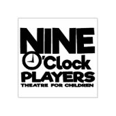 NOPブラックロゴスタンプ ラバースタンプ (インプリント)