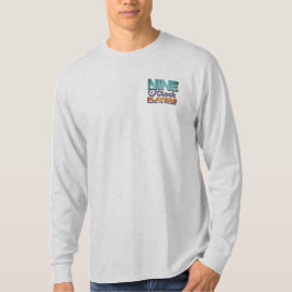 NOPミュート色ロゴ男性のtシャツ Tシャツ