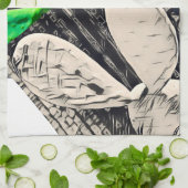 Nopales.io キッチンタオル (折り畳み)