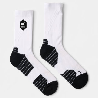 Nopales.io 黒と白のファミリーソックス ソックス