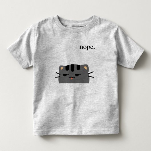 Nopeの子猫 トドラーTシャツ (正面)