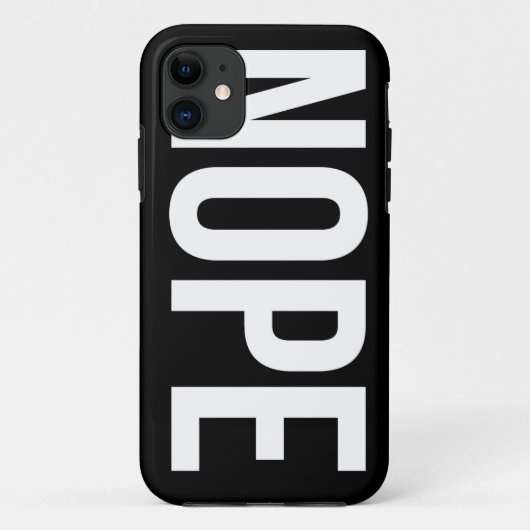NopeのiPhone 5の場合 Case-Mate iPhoneケース (裏面)