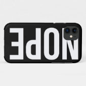 NopeのiPhone 5の場合 Case-Mate iPhoneケース (裏面(横))