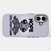 Nopeはまだ可愛い無気に料ロボット Case-Mate iPhoneケース (裏面 (横))