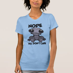 Nopeはまだ可愛い無気に料ロボット Tシャツ