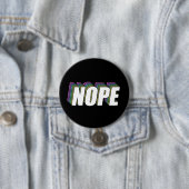 NOPEは層にされた虹を写し出しました 缶バッジ (インサイチュ)