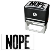 Nopeスタンプ文字を軽くブロック動揺して セルフインキングスタンプ (インサイチュ)