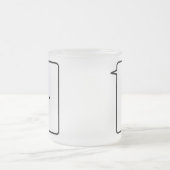 NOPEフロステッドマグ フロストグラスマグカップ (中央)