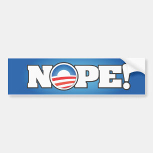 NOPE バンパーステッカー
