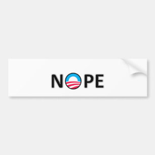 nope バンパーステッカー