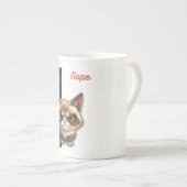 Nope ボーンチャイナマグカップ (正面右)