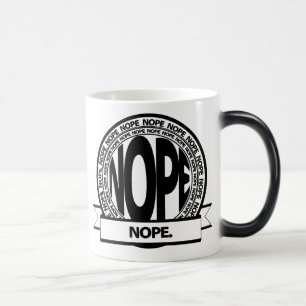 NOPE -魔法の大きいオーレコップ! モーフィングマグカップ