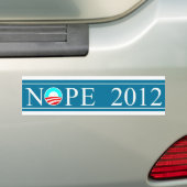 NOPE 2012年 バンパーステッカー (車上)
