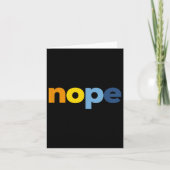 Nope Aroace Pride Lgbtq - Lgbt Aro Ace Aromantic A カード (正面)