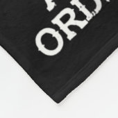 Nope Cant Go To Hell Stan Has a Restraining Viking フリースブランケット (角)