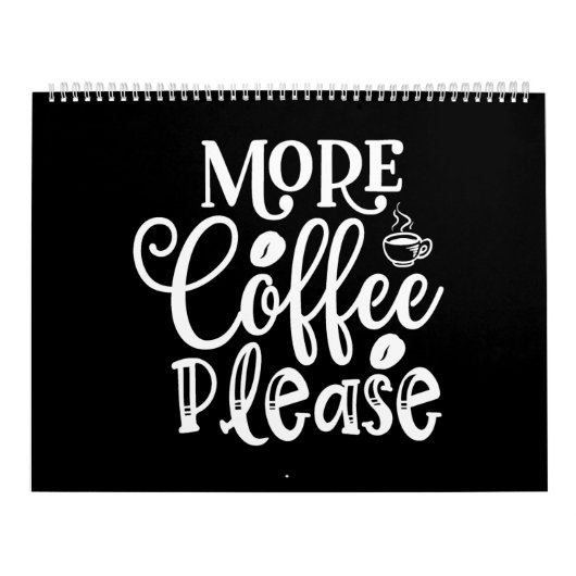 nope coffee please カレンダー (カバー)