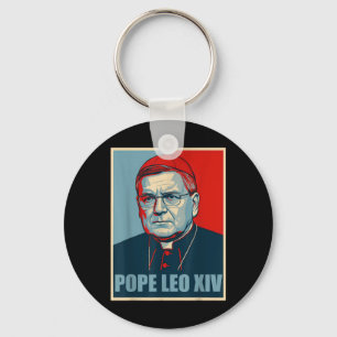 Nope Da Pope From Chicago Leo Xiv Provost Tee キーホルダー