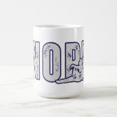 NOPE – Minimal Funny Mood Coffee Cup コーヒーマグカップ (中央)