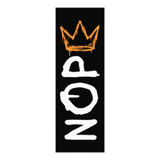 Nope No Kings America Democracy Anti-Trump I フォトプリント