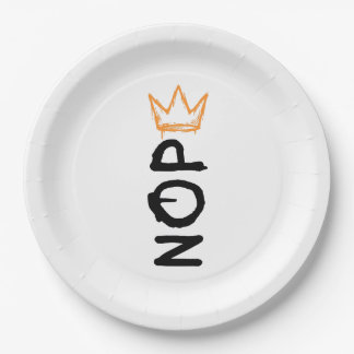 Nope No Kings America Democracy Anti-Trump I ペーパープレート