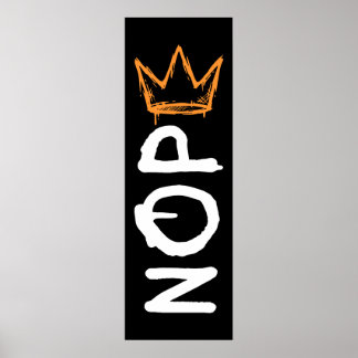Nope No Kings America Democracy Anti-Trump I ポスター