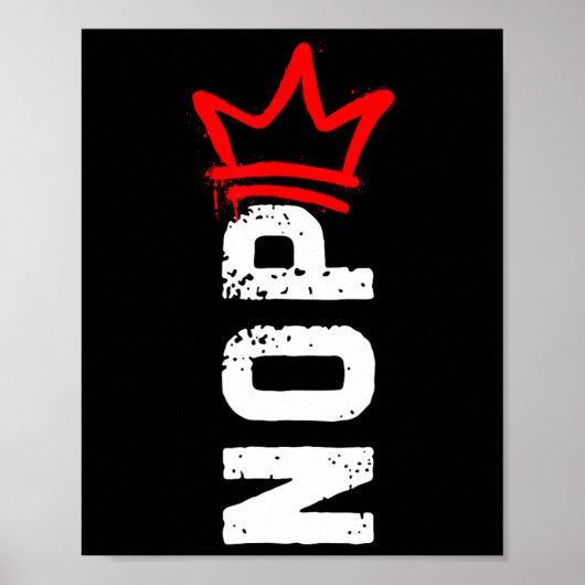 Nope No Kings Protest Sign Funny Anti-trump 4th Of ポスター (正面)