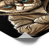 Nope! Nope - Employee Work Colleagues Teenager Cat ポスター (角)